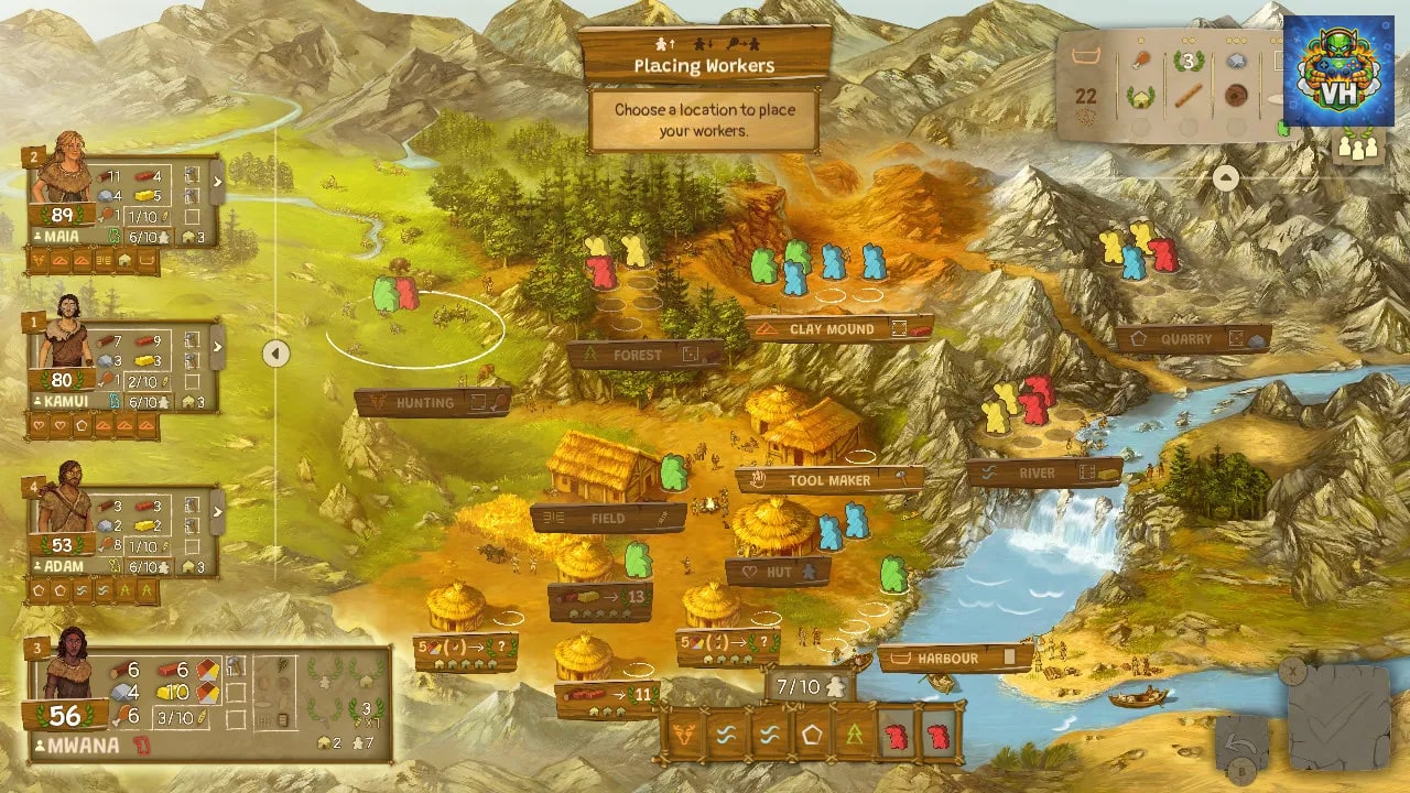 Stone Age: Digital Edition Nintendo Switch - ảnh màn hình 4