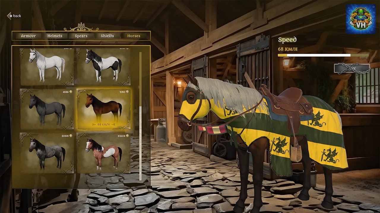 Mounted Knights Battle Medieval Warrior Honor Simulator Nintendo Switch - ảnh màn hình 5
