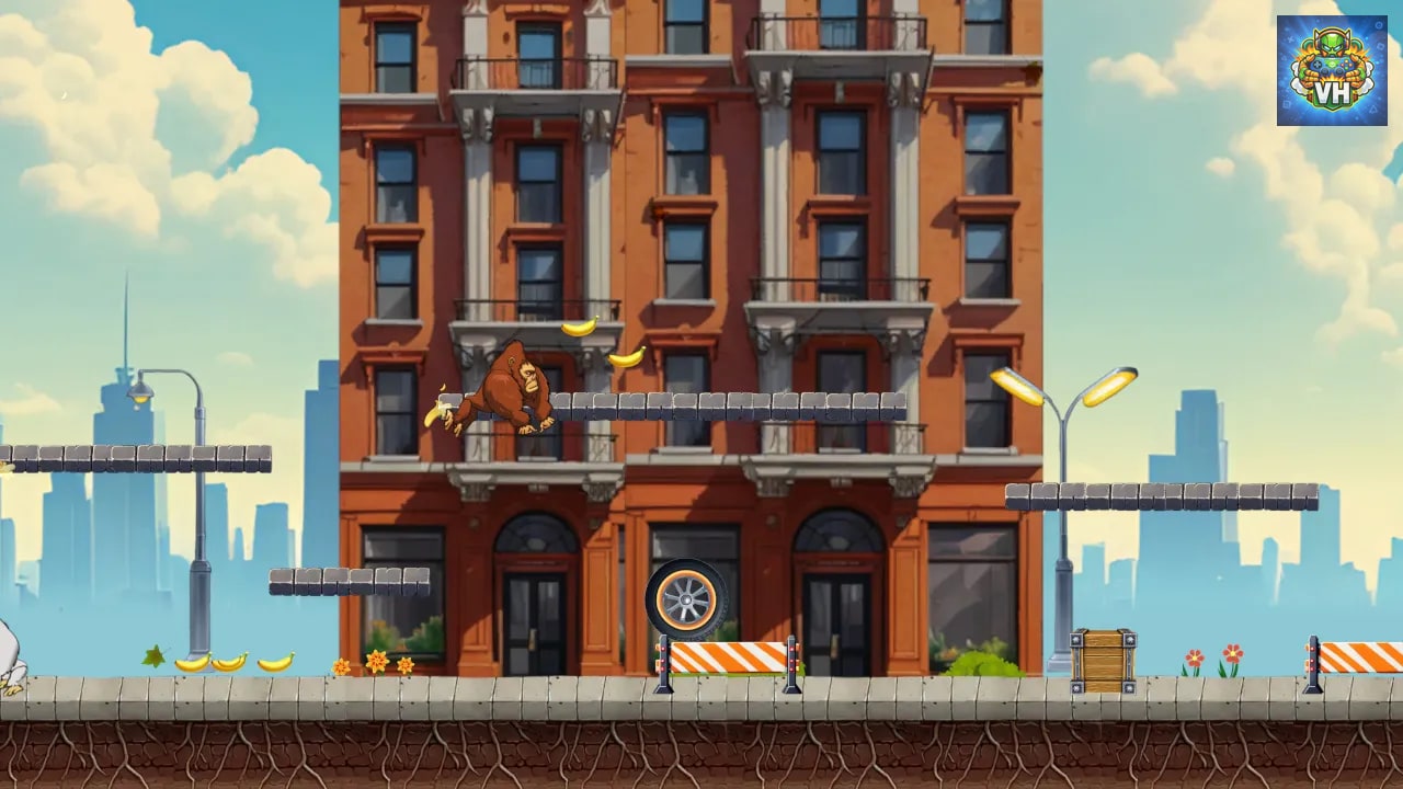 Monkey Kong in New-York Nintendo Switch - ảnh màn hình 2