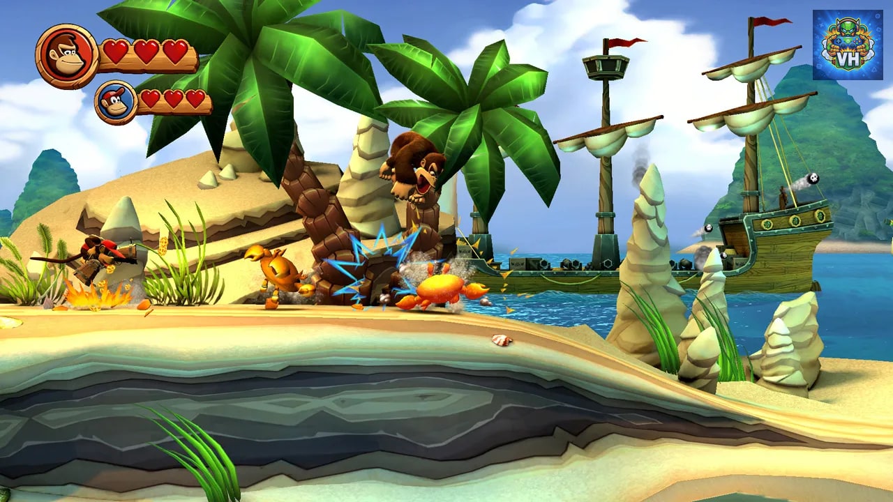 Donkey Kong Country Returns HD Nintendo Switch - ảnh màn hình 1