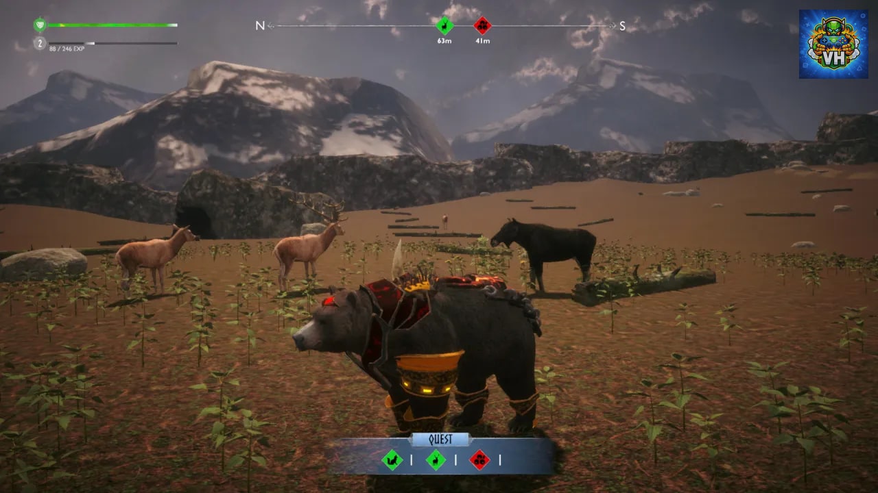 Bear Simulator: Ragnarok’s Rise Nintendo Switch - ảnh màn hình 4