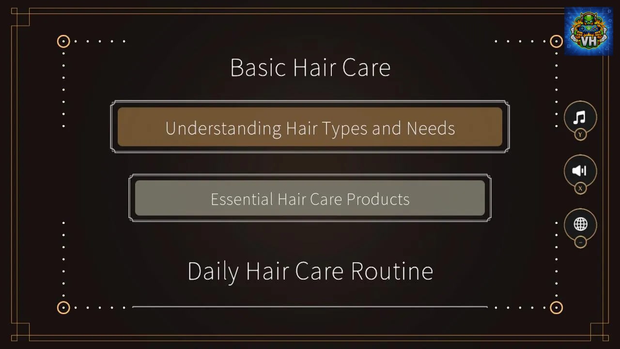Hair care How to maintain and style healthy hair Nintendo Switch - ảnh màn hình 5
