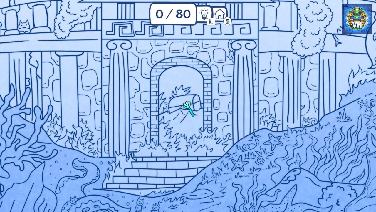 Cats Visiting Underwater World Nintendo Switch - ảnh màn hình 6