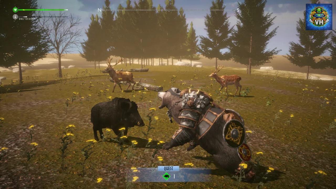 Bear Simulator: Ragnarok’s Rise Nintendo Switch - ảnh màn hình 2