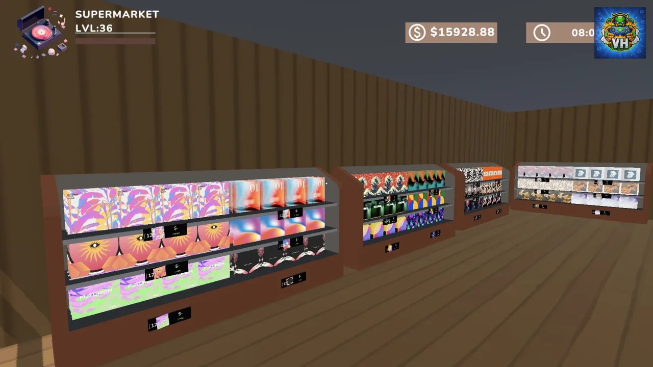 All-Star Supermarket Simulator: Vinyl Vibes Nintendo Switch - ảnh màn hình 6