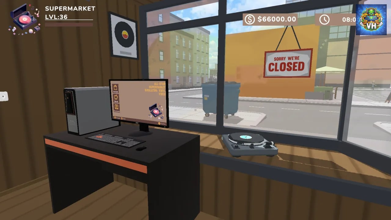 All-Star Supermarket Simulator: Vinyl Vibes Nintendo Switch - ảnh màn hình 4