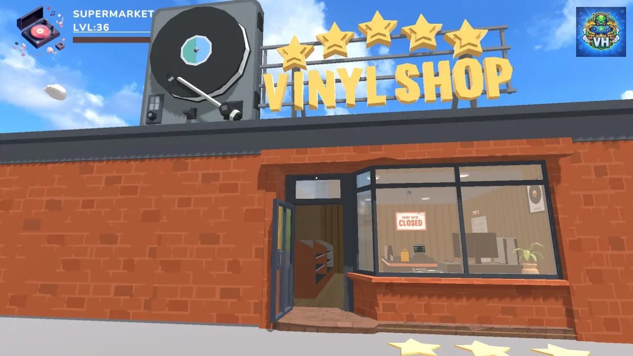 All-Star Supermarket Simulator: Vinyl Vibes Nintendo Switch - ảnh màn hình 2