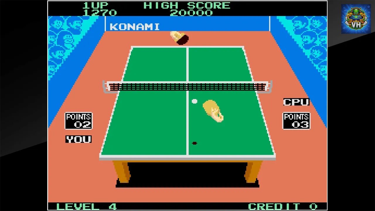 Arcade Archives KONAMI’s TABLE TENNIS Nintendo Switch - ảnh màn hình 2