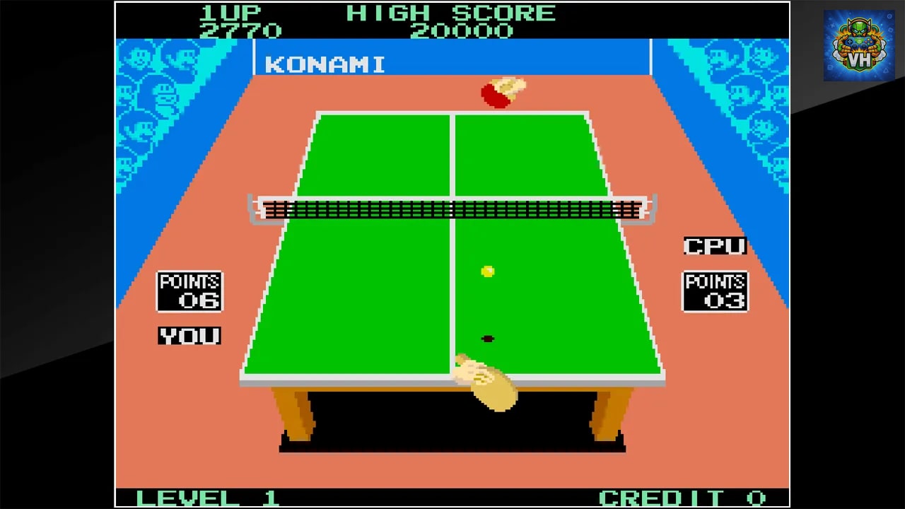 Arcade Archives KONAMI’s TABLE TENNIS Nintendo Switch - ảnh màn hình 3