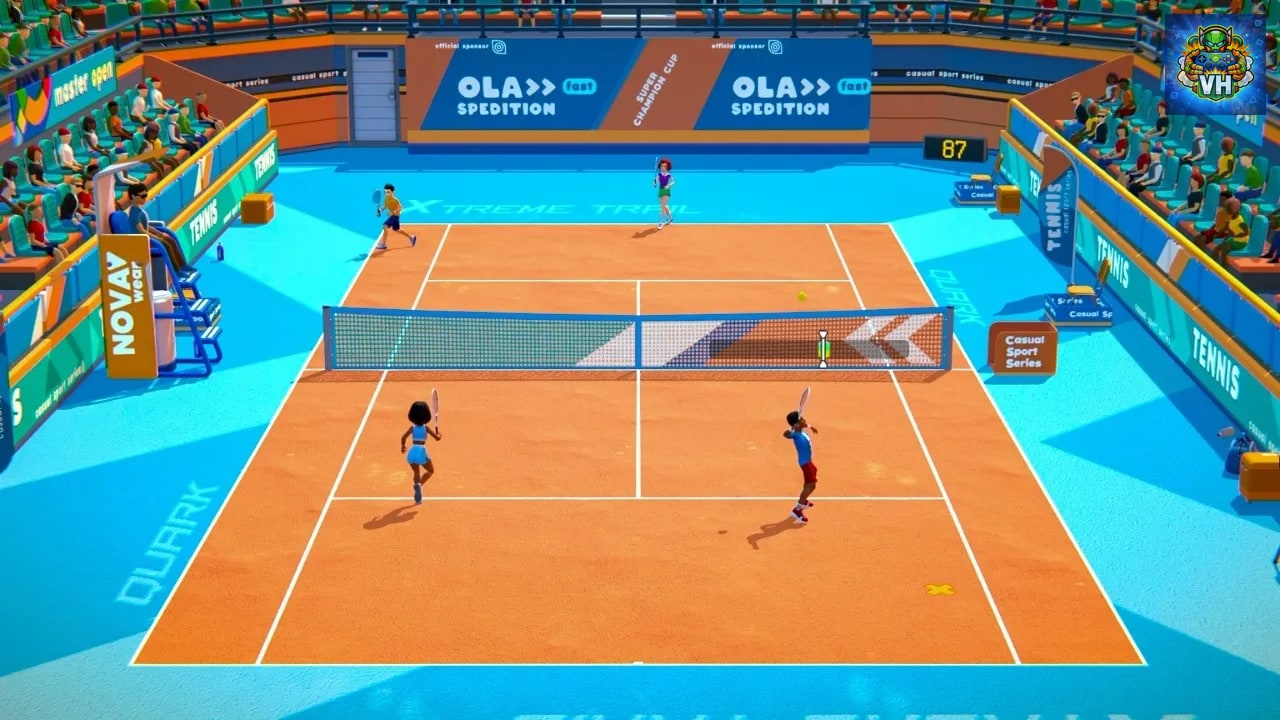 Casual Sport Series: Tennis Nintendo Switch - ảnh màn hình 6