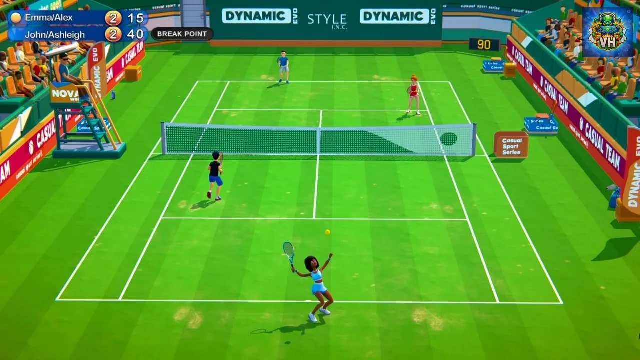 Casual Sport Series: Tennis Nintendo Switch - ảnh màn hình 4