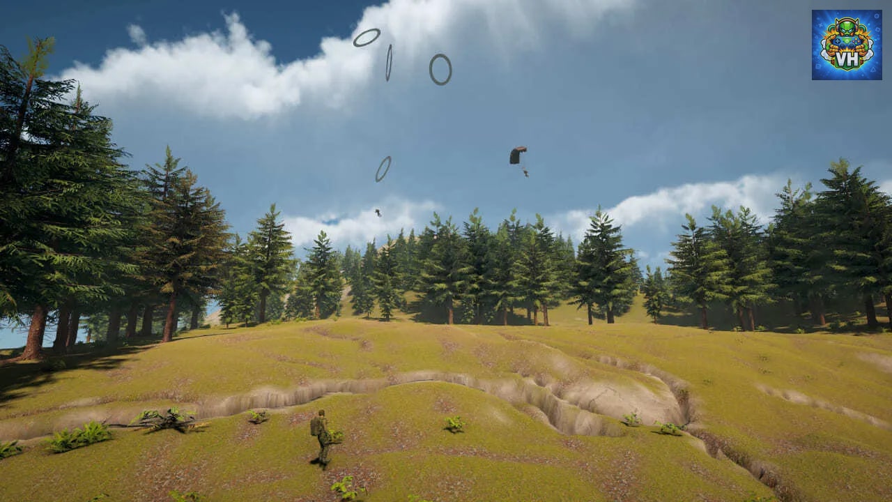 Sky Diving: Parachute Flight Simulator Nintendo Switch - ảnh màn hình 3