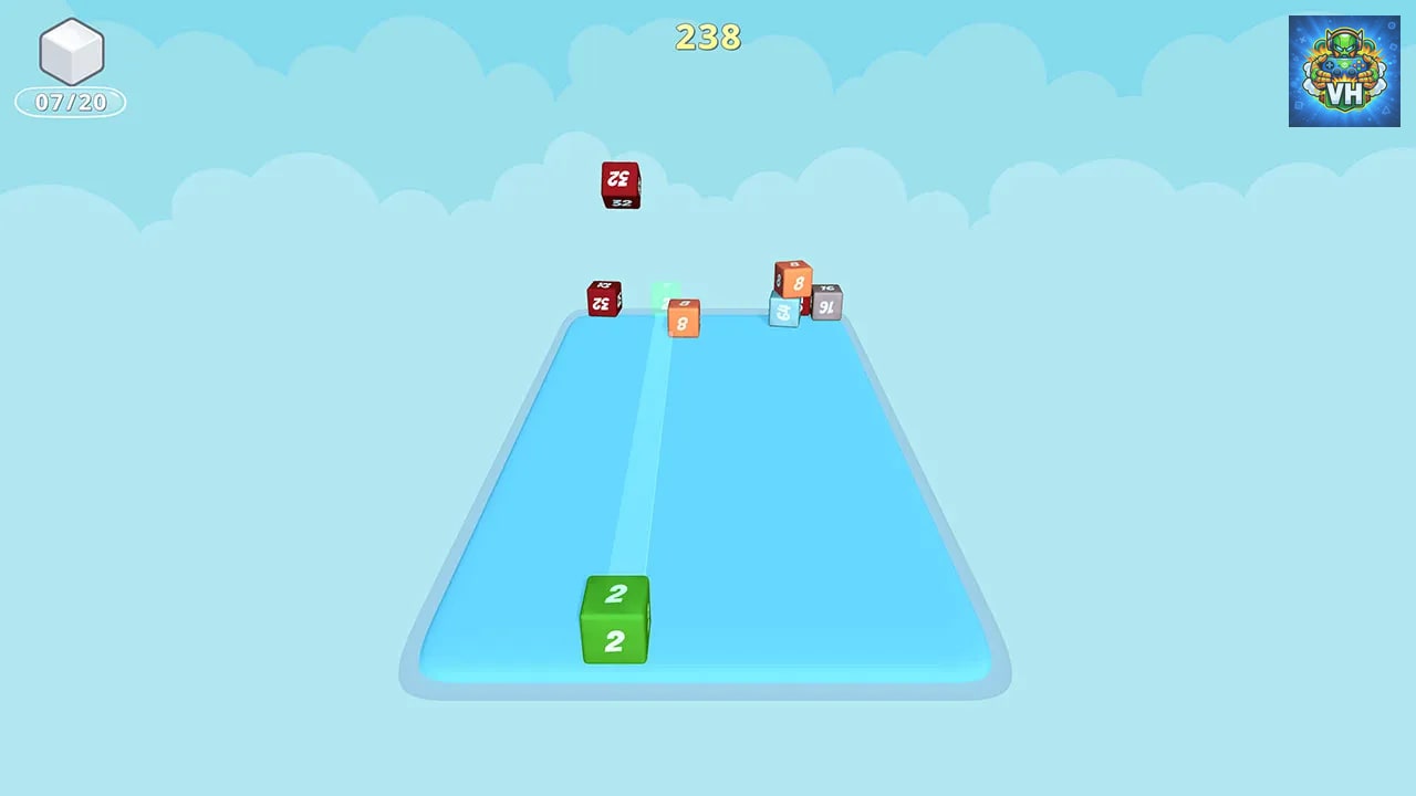 Sliding Cubes 2048 Mania Nintendo Switch - ảnh màn hình 4