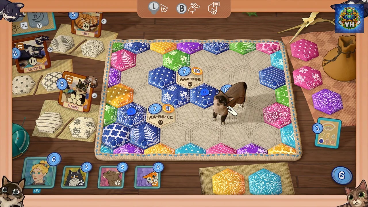 Quilts and Cats of Calico Nintendo Switch - ảnh màn hình 1