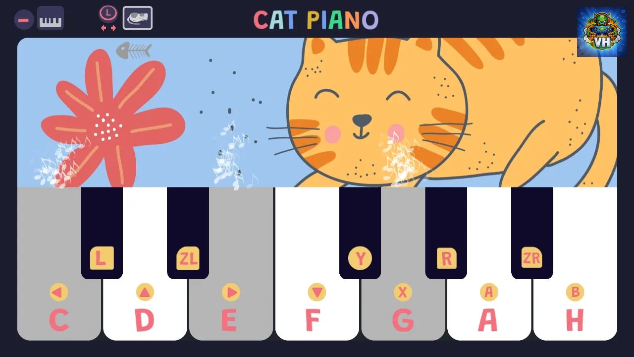 Cat Piano Nintendo Switch - ảnh màn hình 1