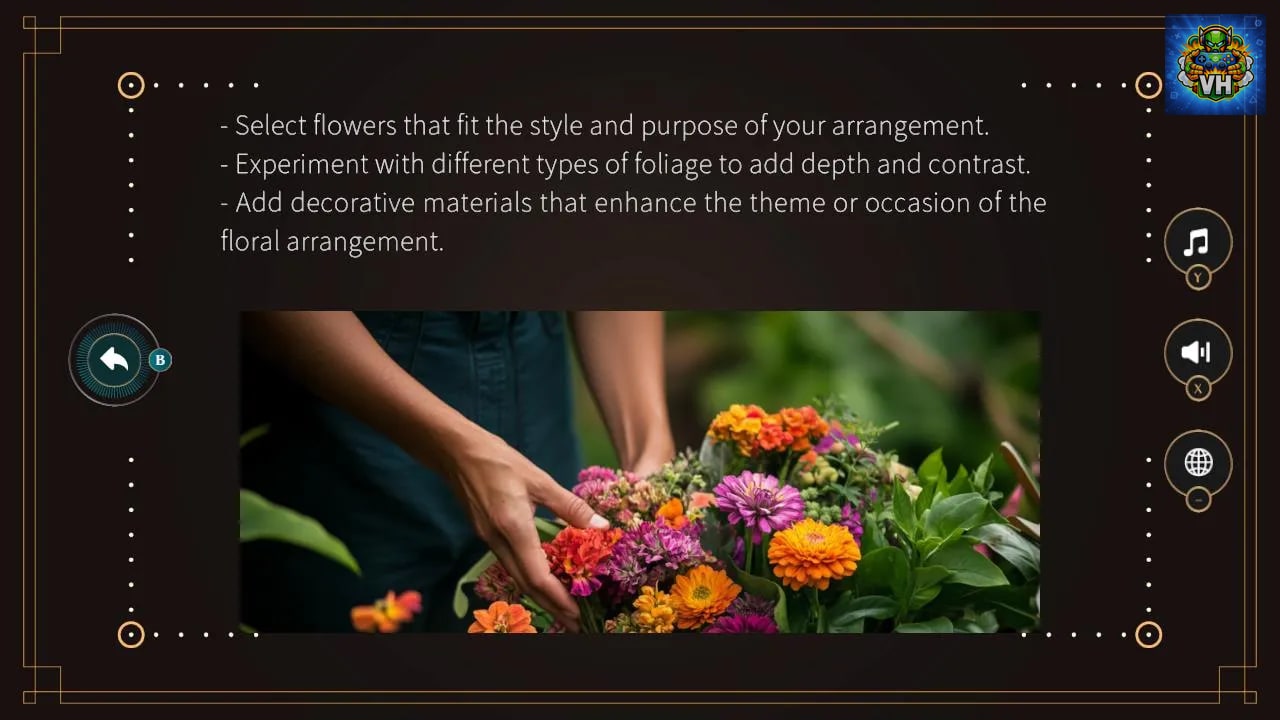 Floral Arrangements: How to Create Beautiful Displays Nintendo Switch - ảnh màn hình 3