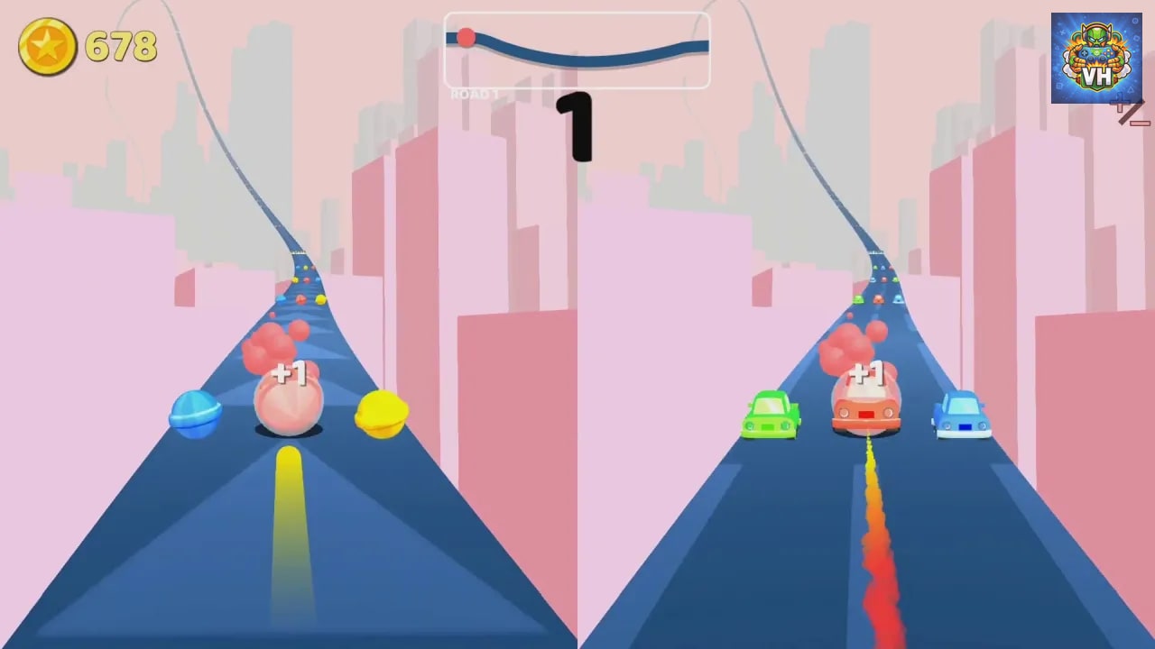Color Road Nintendo Switch - ảnh màn hình 3