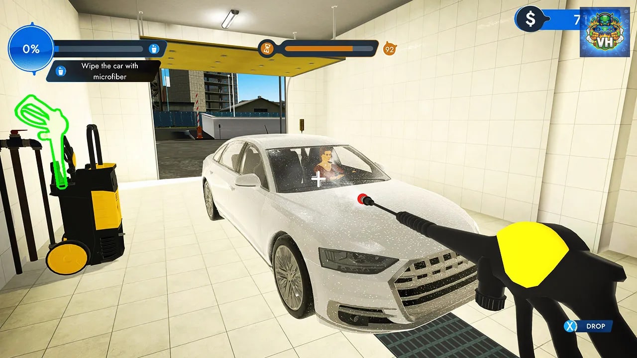 Car Wash Tycoon Business Simulator Nintendo Switch - ảnh màn hình 6