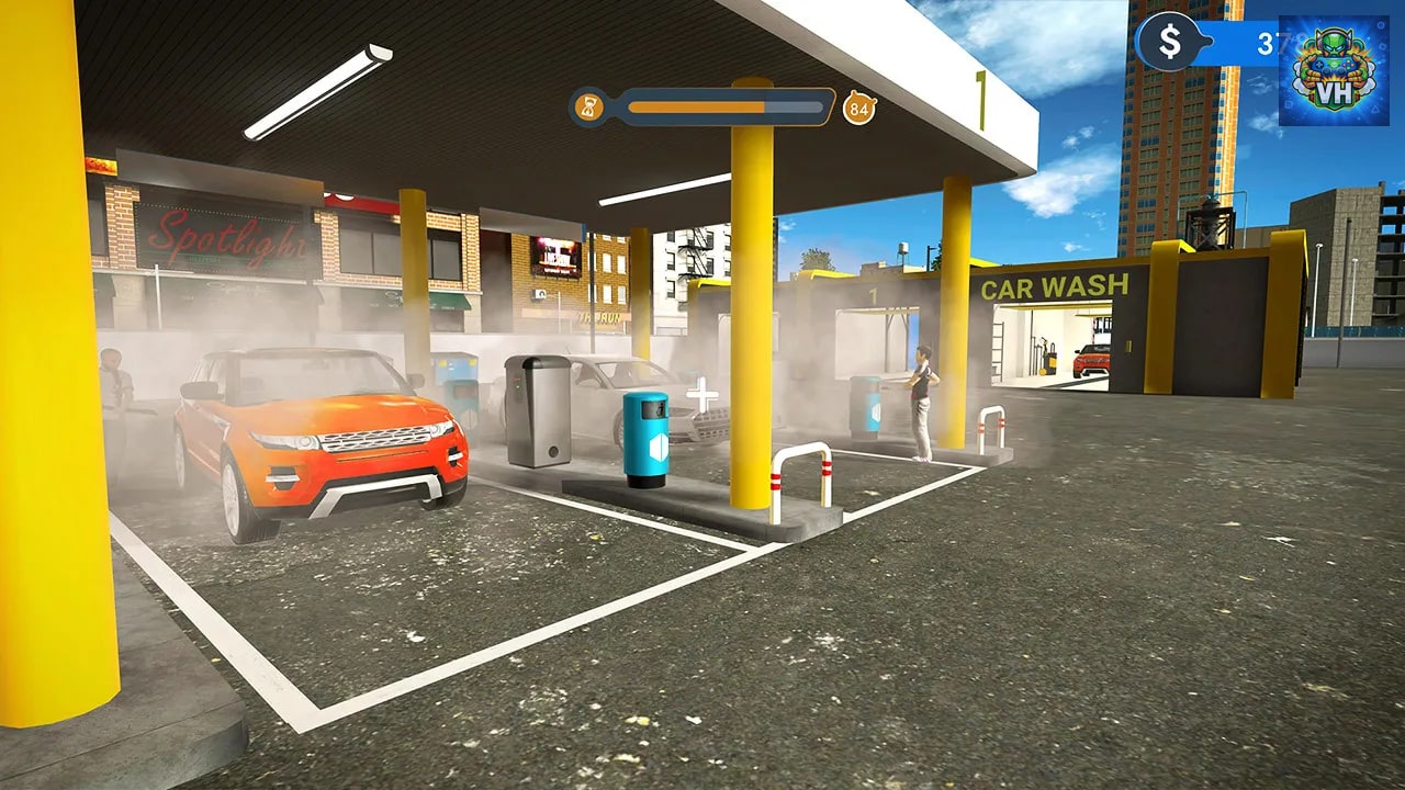 Car Wash Tycoon Business Simulator Nintendo Switch - ảnh màn hình 1