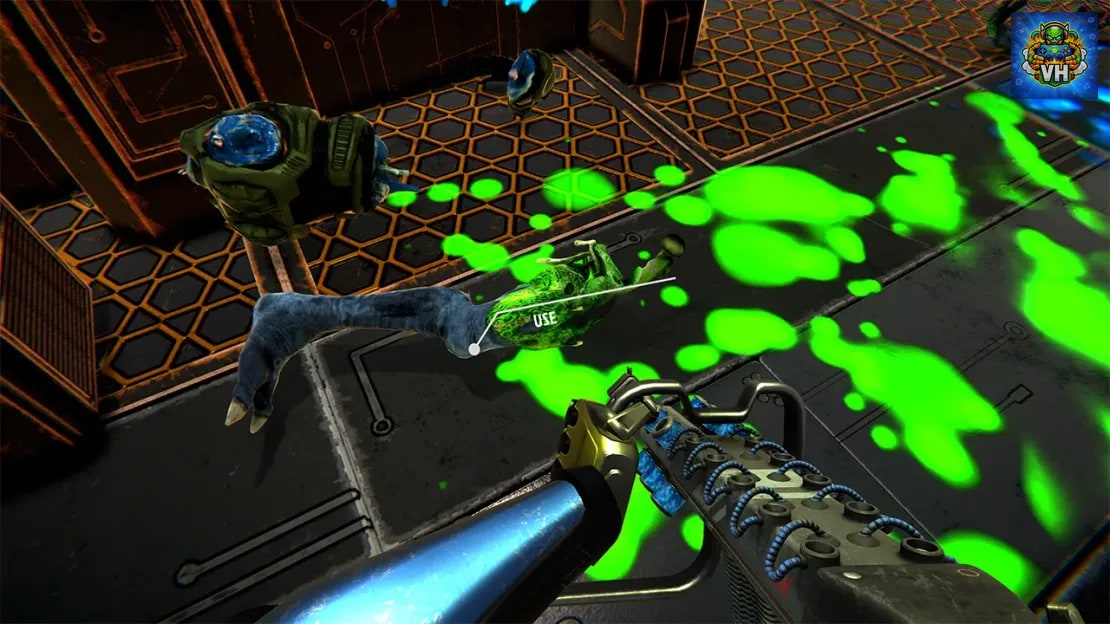Space CleanUp: Cosmic Robot Disinfector Nintendo Switch - ảnh màn hình 5