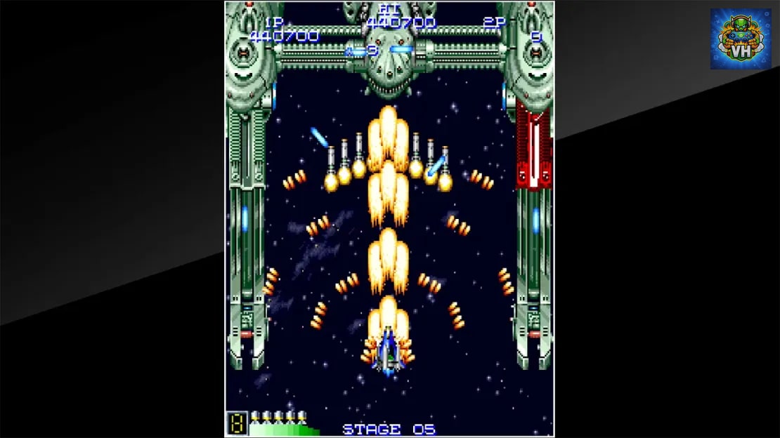 Arcade Archives FINAL STAR FORCE Nintendo Switch - ảnh màn hình 1