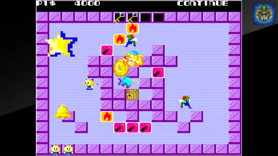 Arcade Archives KITTEN KABOODLE Nintendo Switch - ảnh màn hình 4