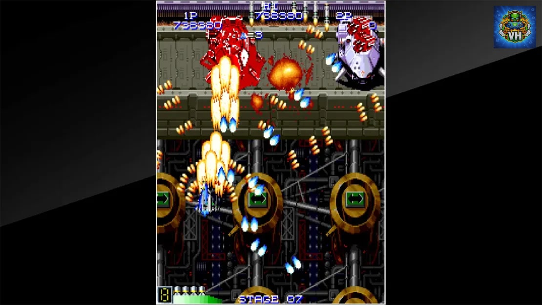 Arcade Archives FINAL STAR FORCE Nintendo Switch - ảnh màn hình 3