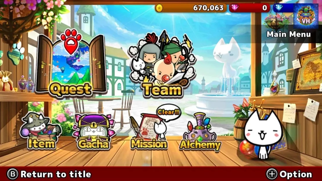 Cats the Commander Nintendo Switch - ảnh màn hình 2