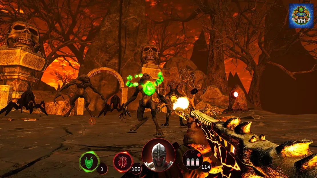 Flames of Damnation Nintendo Switch - ảnh màn hình 6
