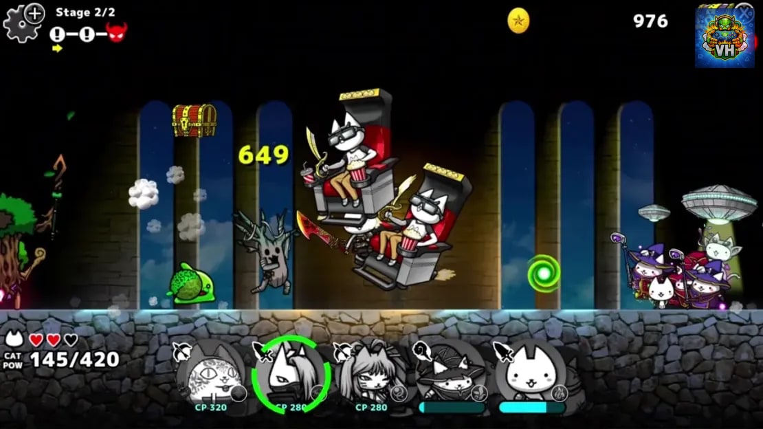 Cats the Commander Nintendo Switch - ảnh màn hình 1