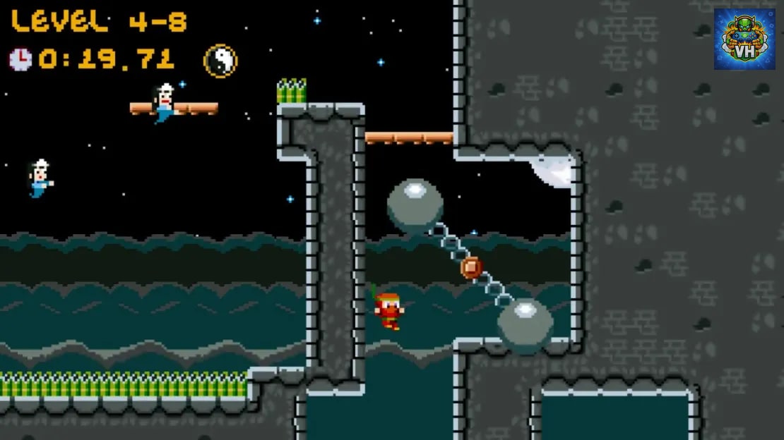Chibi Ninja Shino-kun Treasure of Demon Tower Nintendo Switch - ảnh màn hình 2