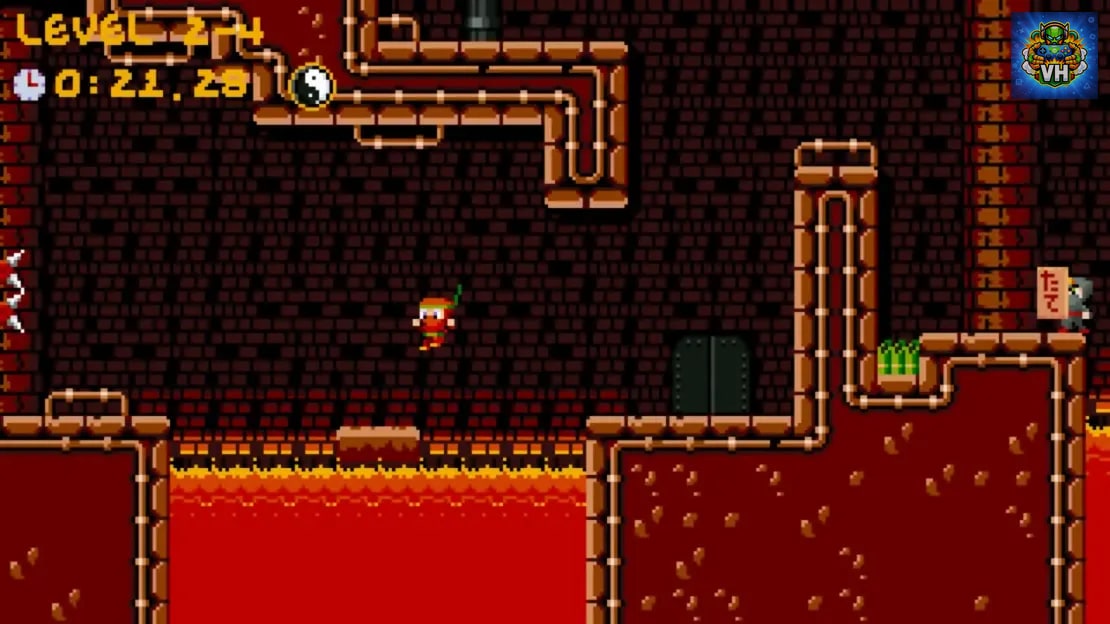 Chibi Ninja Shino-kun Treasure of Demon Tower Nintendo Switch - ảnh màn hình 3