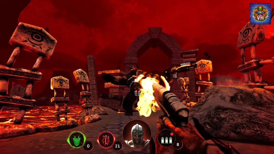 Flames of Damnation Nintendo Switch - ảnh màn hình 4