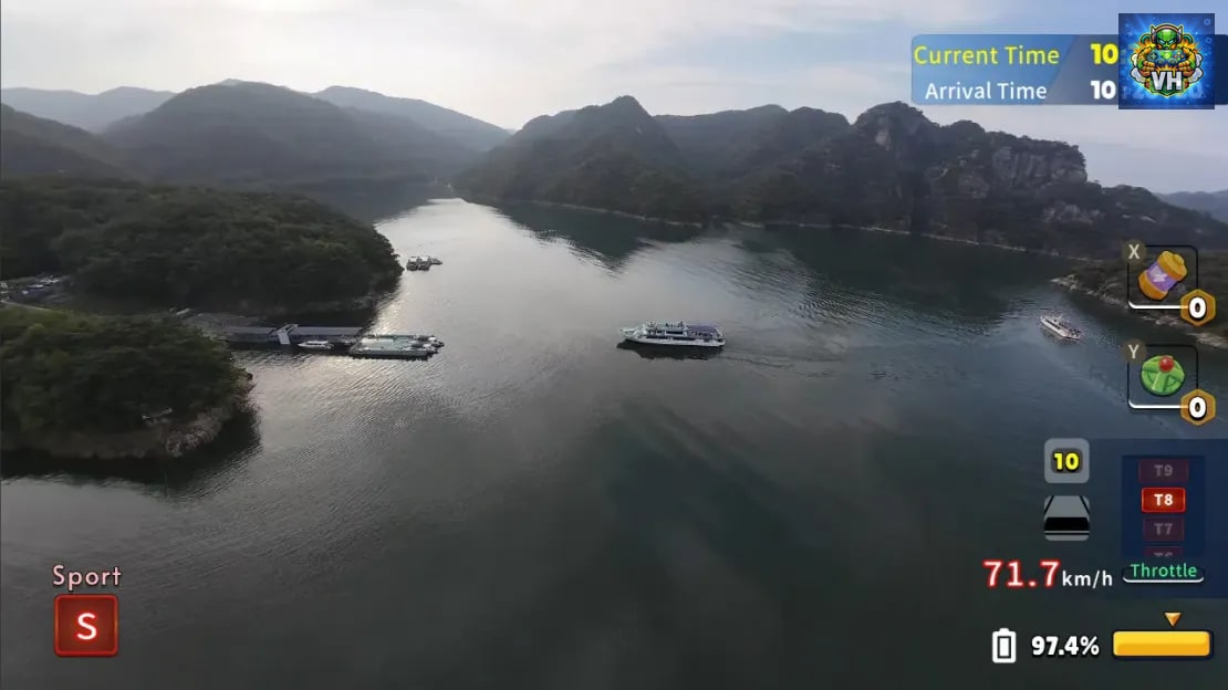 Korean Drone Flying Tour Danyang-gun Nintendo Switch - ảnh màn hình 9