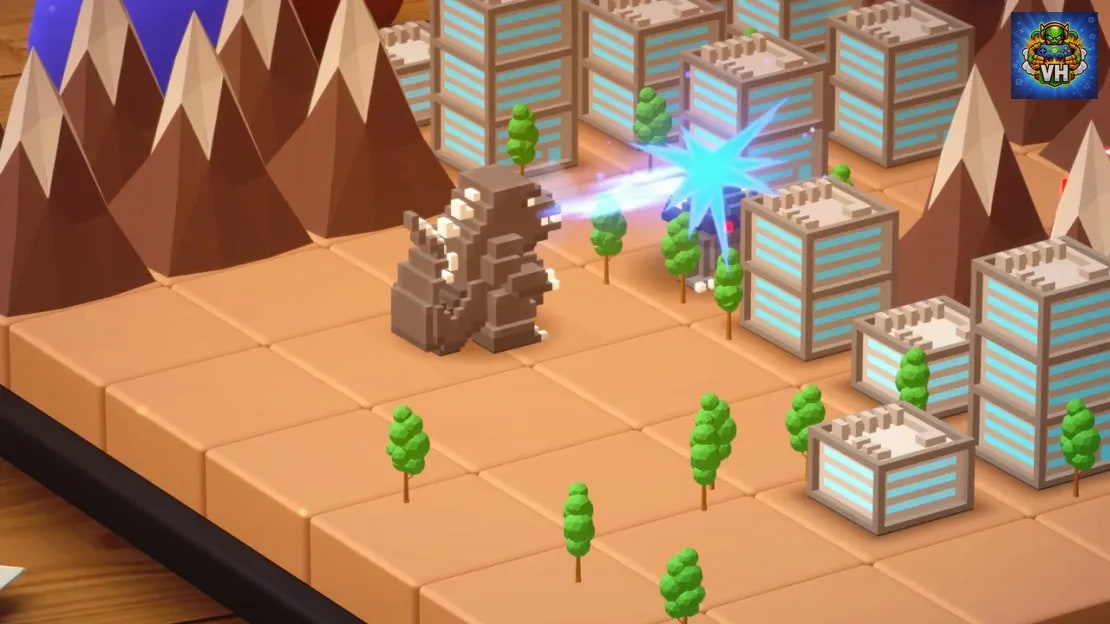 Godzilla Voxel Wars Nintendo Switch - ảnh màn hình 3