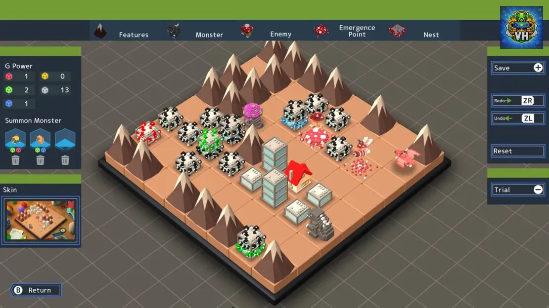 Godzilla Voxel Wars Nintendo Switch - ảnh màn hình 2