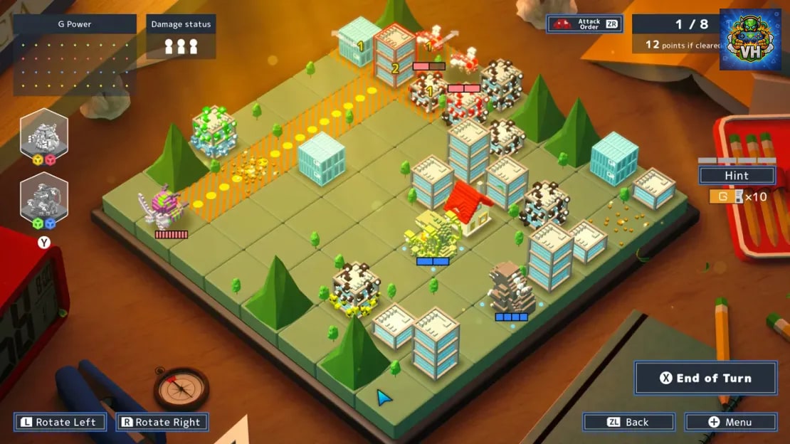 Godzilla Voxel Wars Nintendo Switch - ảnh màn hình 6