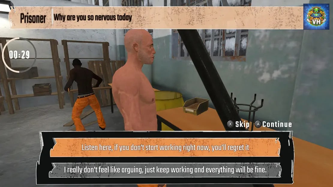 Prison Guard: Warden Simulator Nintendo Switch - ảnh màn hình 1
