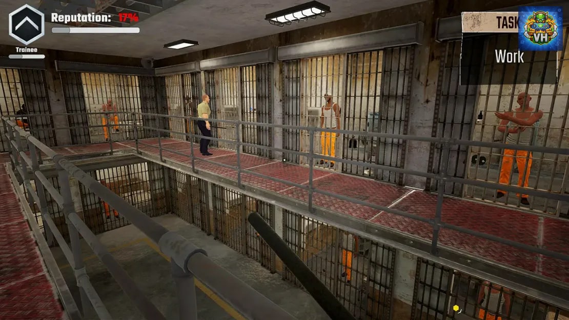 Prison Guard: Warden Simulator Nintendo Switch - ảnh màn hình 5