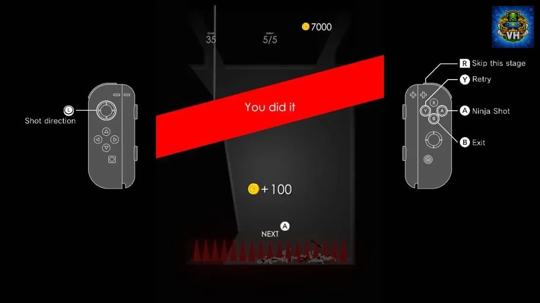 Shadows Bounce Once Nintendo Switch - ảnh màn hình 6
