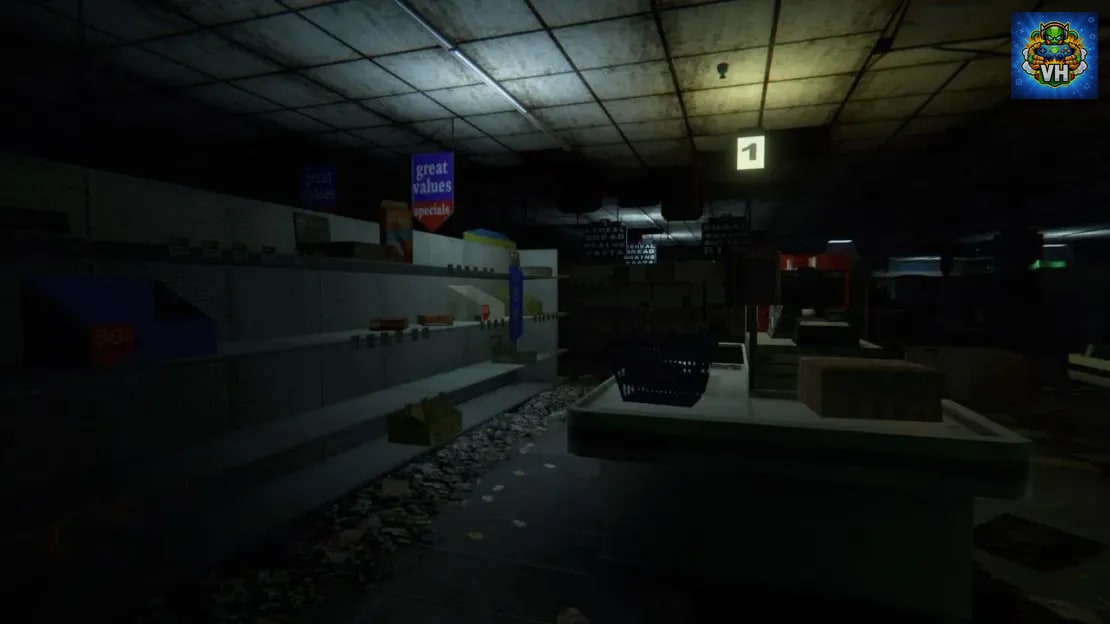 Backrooms: Exit from Supermarket Horror Nintendo Switch - ảnh màn hình 3