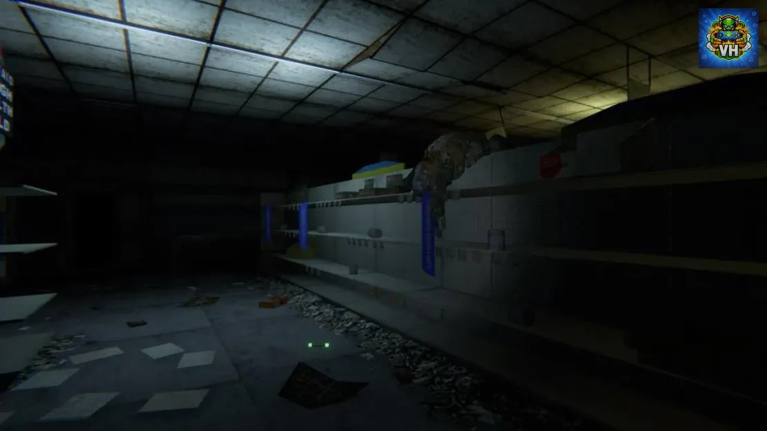 Backrooms: Exit from Supermarket Horror Nintendo Switch - ảnh màn hình 1