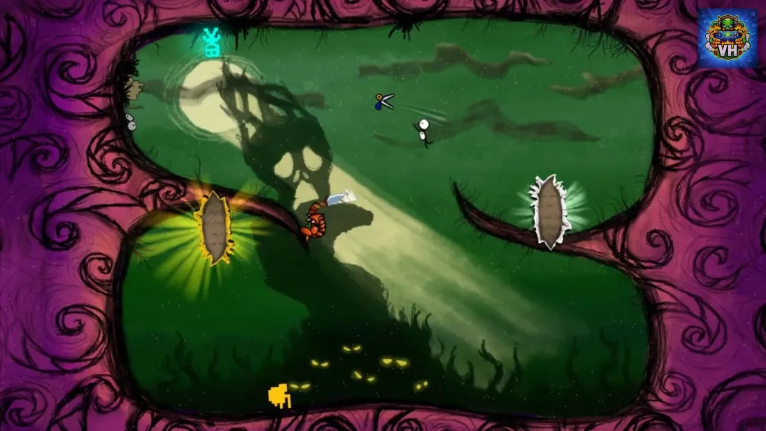 Paperbound Brawlers Nintendo Switch - ảnh màn hình 1