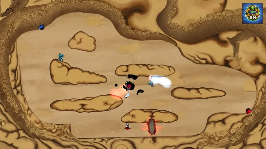 Paperbound Brawlers Nintendo Switch - ảnh màn hình 2