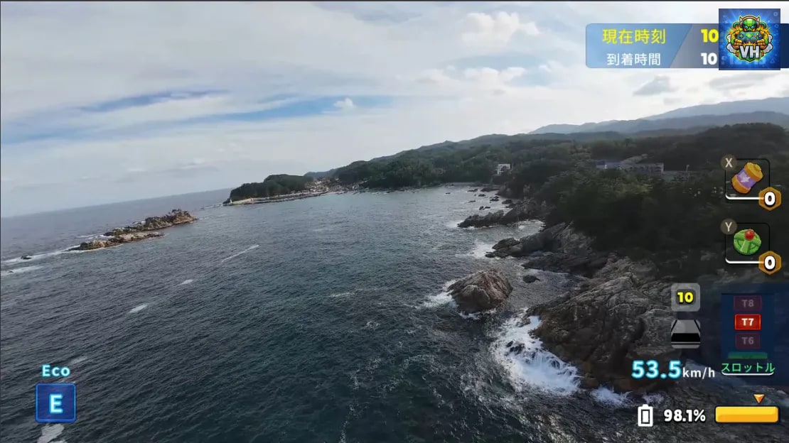 Korean Drone Flying Tour Gangneung City Nintendo Switch - ảnh màn hình 4
