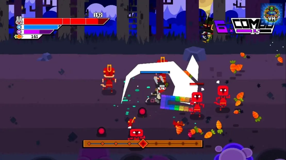 Ninjin: Clash of Carrots Nintendo Switch - ảnh màn hình 5
