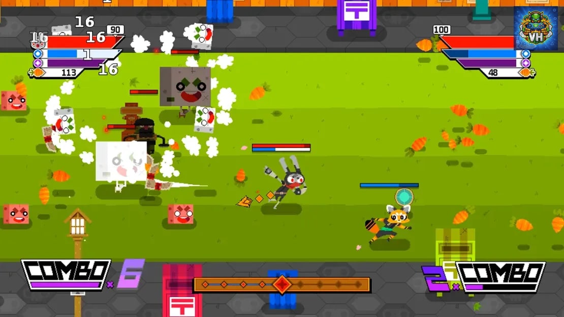 Ninjin: Clash of Carrots Nintendo Switch - ảnh màn hình 10