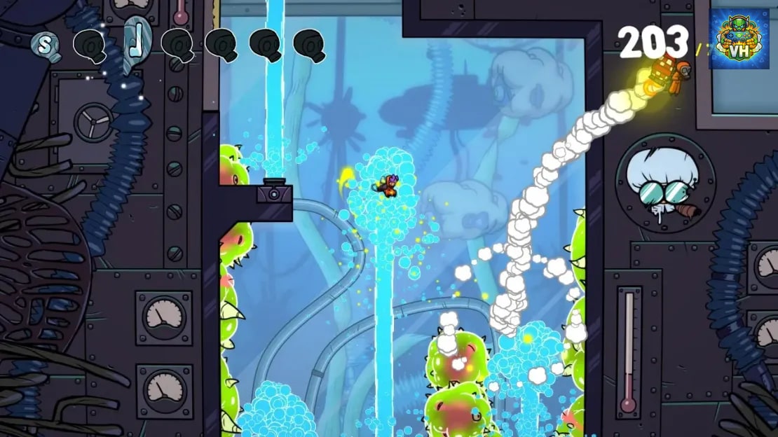 Splasher Nintendo Switch - ảnh màn hình 1