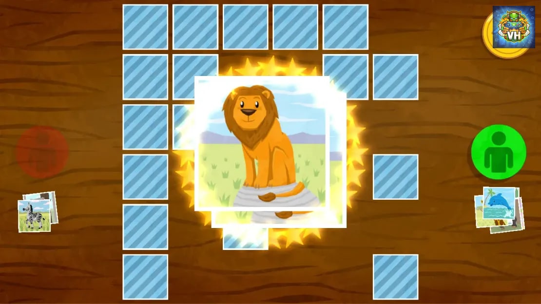 Animal Pairs – Matching & Concentration Game for Toddlers & Kids Nintendo Switch - ảnh màn hình 1