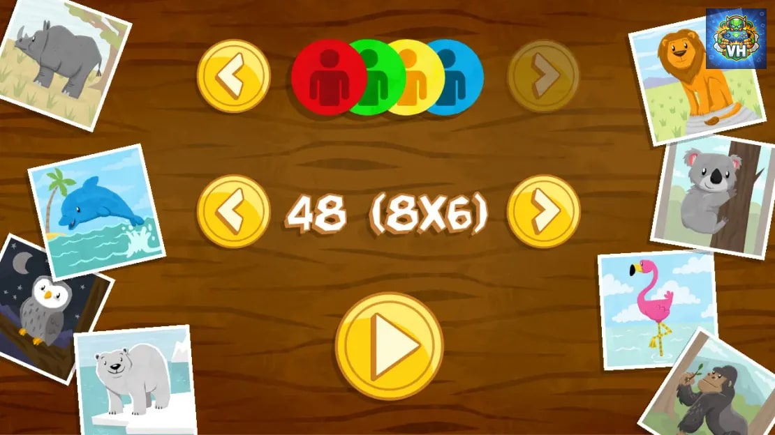 Animal Pairs – Matching & Concentration Game for Toddlers & Kids Nintendo Switch - ảnh màn hình 2
